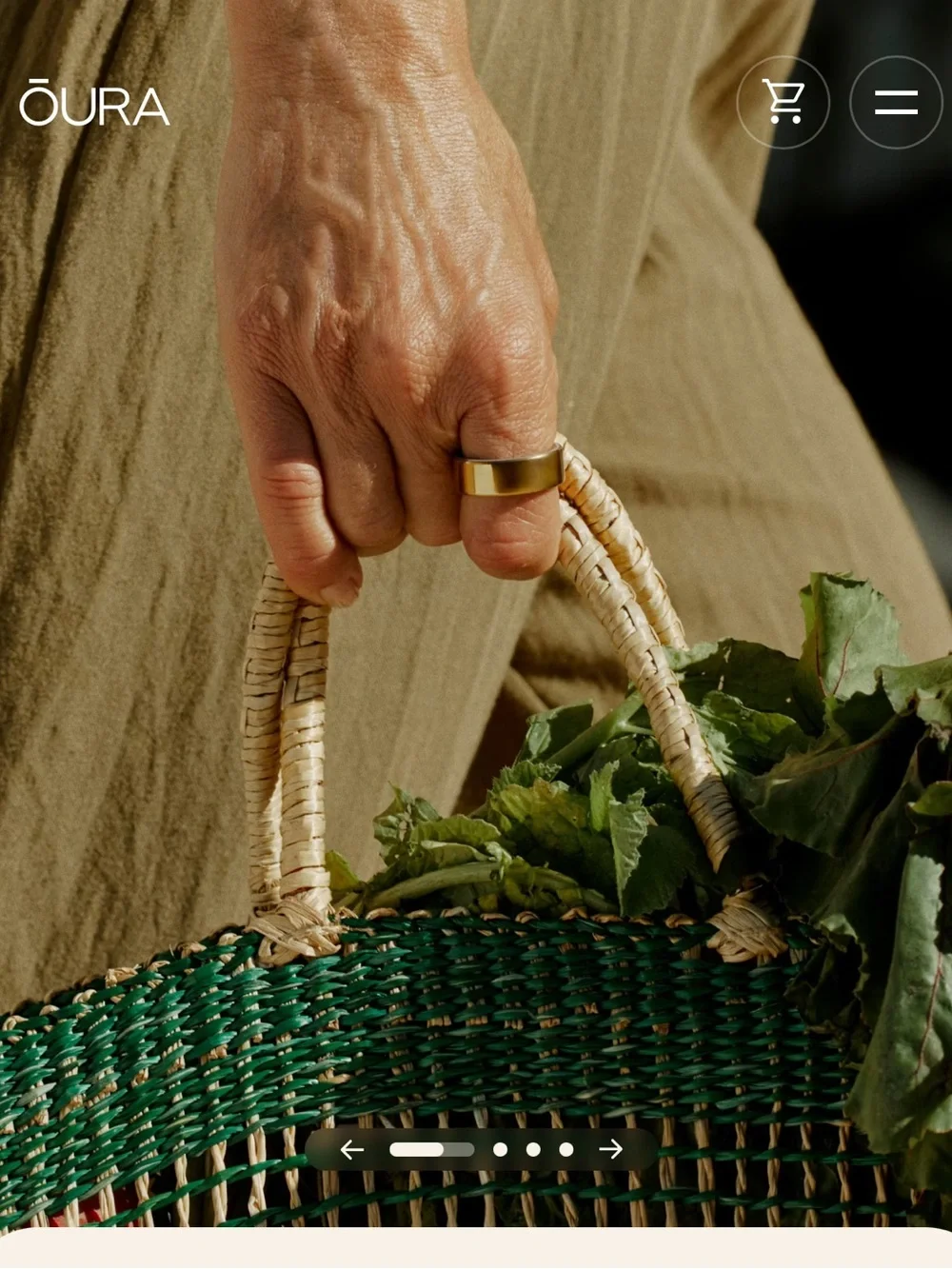 Gold Oura Ring 4